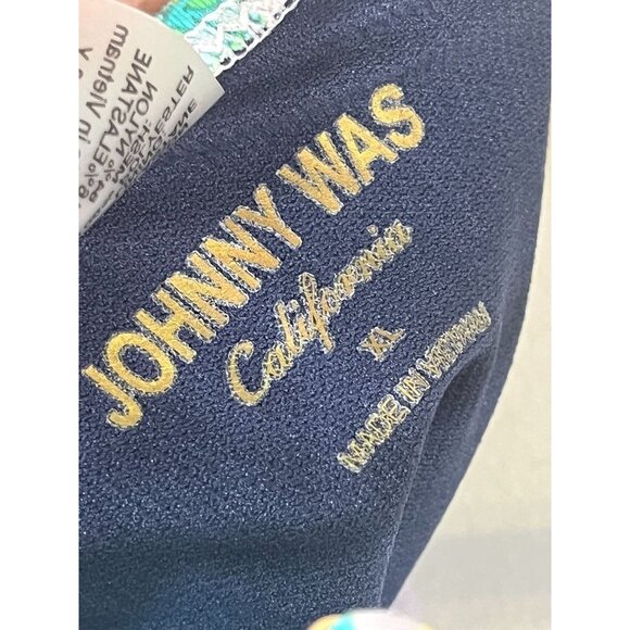 Jonny Was Floral Tank Swim XL One Piece Japer Tropical Resort Vacation Preppy - Picture 3 of 15